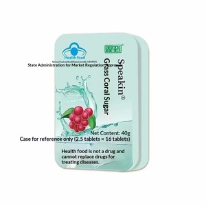 Bonbons multi-saveurs pour adultes au chèvrefeuille, Momordica Grosvenorii, Sangouchi, herbe de <span class=keywords><strong>corail</strong></span>, Chuanbei et myrtille, pour la voix et la gorge - Product Image 1