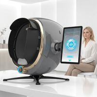 Máquina de Análisis de Piel con IA Todo en Uno 2026, Espejo Analizador Facial de 15.6 Pulgadas de Autoservicio para Salón de Belleza
