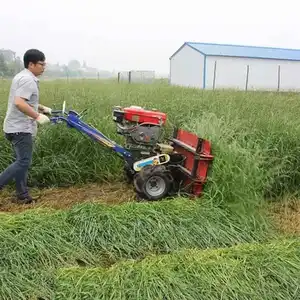 Tractor y cosechadora de mano, excelente cosechadora de China