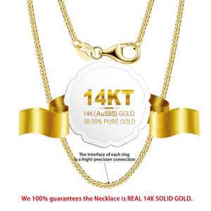 Collana RINNTIN GC personalizzata in <span class=keywords><strong>oro</strong></span> vero 18k, catena cubana, collana in <span class=keywords><strong>oro</strong></span> massiccio Au750, collana in <span class=keywords><strong>oro</strong></span> vero 14k - Product Image 6