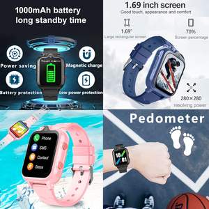 Reloj Inteligente K15H 4G con GPS para Niños, Reloj Inteligente Resistente al Agua con Tarjeta SIM de 850 mAh - Bluetooth 5.0 GPS para Hombres, Mujeres y Niños - Product Image 2