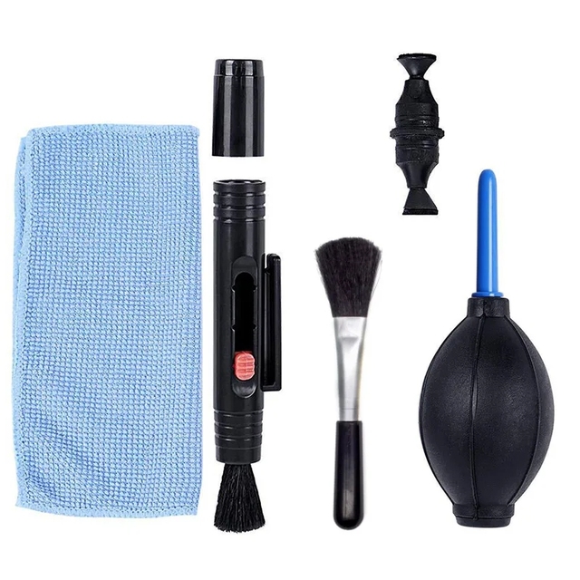 4 in 1 Camera Cleaning Kit Professional DSLR Lens Digital Camera Cleaning Tool for Sensor Lens