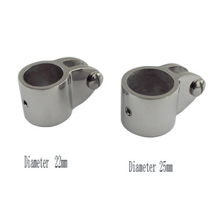 Deslizador de acero inoxidable ZB1402 con acabado espejo para toldo de yate, herrajes marinos - Product Image 4