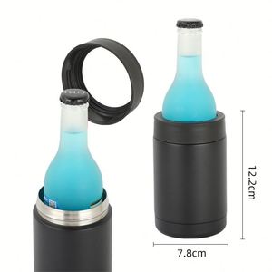 Beer Double Walled Vacuum <b>Flask</b> Stainless Steel Insulated Sublimation Sports Thermoses Water <b>Bottle</b> - Product Image 4
