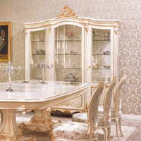 Table à manger en bois massif antique avec ensemble de chaises en bois pour la salle à manger, meubles de salle à manger à domicile, chaises de salle à manger de restaurant
