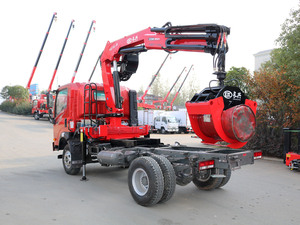 Shenbai nueva grúa de brazo plegable hidráulica rígida de 4 toneladas y 5 toneladas con agarre - Product Image 6