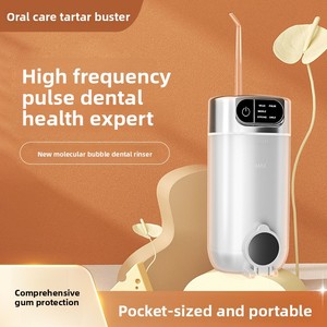 <span class=keywords><strong>Irrigador</strong></span> Dental Eléctrico Portátil, Elimina el Sarro, Recargable, Telescópico, Resistente al Agua IPX5 - Product Image 1