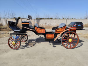 Carroza Eléctrica de Lujo <span class=keywords><strong>para</strong></span> Turismo en Hoteles y Resorts, Estilo Retro Victoriano - Product Image 4