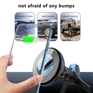 Mới Sản Phẩm Tiên Tiến Làm Mát Màn Hình Quạt Hiển Thị Từ 15W Nhanh Chóng Sạc Xe Hơi Không Dây Sạc Từ Tính Cho Điện Thoại Di Động Cooler - Product Image 6