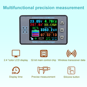 Für Lancol Multifunktion ales drahtloses Hall-Coulometer-Batterie <span class=keywords><strong>tester</strong></span> Spannungs-und Strommess-Diagnose tool mit Monitor - Product Image 4