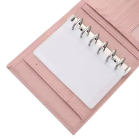 FB TK vente chaude 8 pièces pochettes pour cartes taille A7 avec 6 trous pour classeurs pour classeur à 6 anneaux sacs à feuilles mobiles