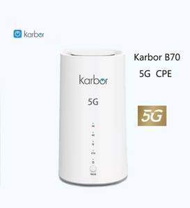 Karbor 5G LTE CPE Router Home Firewall WiFi 6 VoLTE 2167Mbps 300-500m Range <strong>RJ45</strong> WAN/LAN Ports Nano SIM Support - Product Image 1