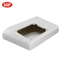 Kotak Instrumen Desktop ABS/PC Kustom OEM Ukuran Besar, Casing Elektronik Plastik, Kotak Sambungan, CAD/PDF Bentuk Khusus CN;GUA