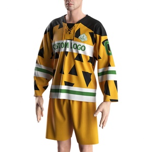 Maillots de hockey personnalisés de luxe pour adultes, hommes et femmes, uniformes d'équipe d'entraînement, vêtements de rue, impression personnalisée de Noël - Product Image 5