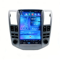Autoradio Android 15 avec écran tactile vertical HD de 12,1 pouces pour Lexus RX300 2004-2008 |   Navigation GPS, CarPlay sans fil, autoradio