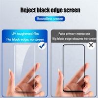 Protection d'écran en verre trempé UV pour Samsung Galaxy S22 S23 Ultra S21 Plus Note 7 8 9 10 20 5G Grade AAA