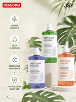 Gel Douche Exfoliant Hydratant Doux Visage et Corps 500ml à l'Acide Salicylique, Arbre à Thé, AHA, BHA – Marque Privée OEM ODM