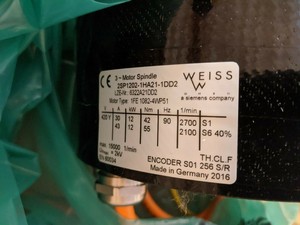 Motor Síncrono 2SP1-<span class=keywords><strong>2021</strong></span>-HA211-DD2, 12kW, 42Nm, PLC - Product Image 5