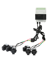 Medidor de Energía Trifásico de Doble Circuito Acrel ADW200-D16-2S, Comunicación Modbus-rtu, Certificado CE para Sitios Industriales