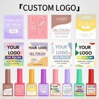 Ensemble de vernis à ongles en gel UV 60 couleurs, gel fonctionnel avec scellant trempé et scellant givré pour studio de nail art et usage professionnel