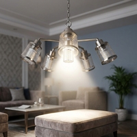Lampe suspendue et murale LED à économie d'énergie pour intérieur, compacte et sans scintillement, ampoule LED maïs 10W E27 E14