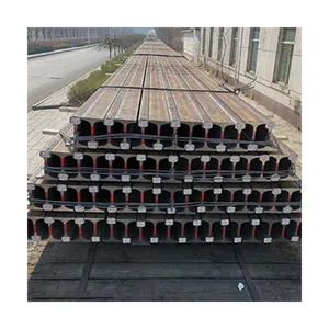 Fournisseurs de la Chine Rail industriel lourd Rail utilisé en acier Composant principal de la voie ferrée et du circuit de voie Q275 Rail Steel