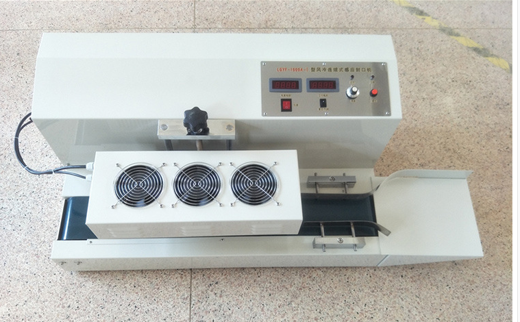 Induction Aluminium Foil Sealing Machine/Table-Style Continuous Band Induction Sealer