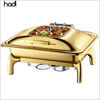 Guangzhou Hadi Luxe 9l Rechthoekige Roestvrijstalen Schuurschaal Dubai Stijl Hydraulische Slow Close Food Hotels Restaurants