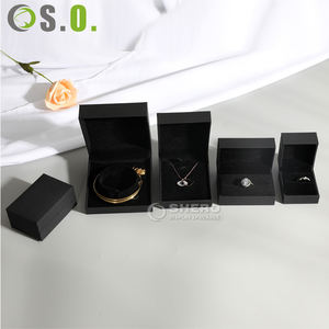 Custom Logo Rectangle Faux <b>Leather</b> Cardboard <b>Jewellery</b> <b>Boxes</b> for Engagement Bracelet Packaging Bangle Box - Product Image 5