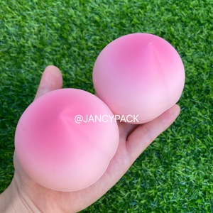 JANCY PACK 30 Gam Chăm Sóc Da Trái Cây Chanh Đào Hình Dạng Mắt Rỗng Mặt Kem Cơ Thể Container Jar Pot Lip Balm Container - Product Image 4