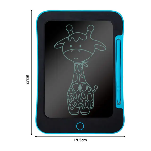 Tableta de escritura LCD de 10,5 pulgadas para niños, tablero de dibujo de garabatos coloridos, pantalla grande y bloqueo de seguridad, regalos