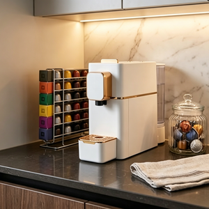 <span class=keywords><strong>Cafetera</strong></span> de Cápsulas Compatible, 1400W, Calentamiento Rápido, <span class=keywords><strong>Cafetera</strong></span> Espresso para Hogar, Cocina, Oficina, Hotel, Hecha en China - Product Image 6