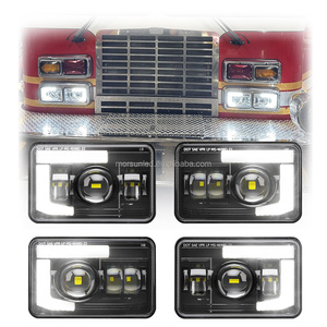 4 phares LED DOT 4x6 pouces pour camions de pompiers Toyne Fouts Pierce Sutphen KME HME E-one Spartan Marion Rescue Light Accessories - Product Image 1