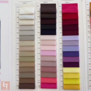 Polyester 75D 2/2 Diagonal Thousand Bird Grid, 100% polyester, fibre élastique, produits d'usine, vente directe en stock - Product Image 5