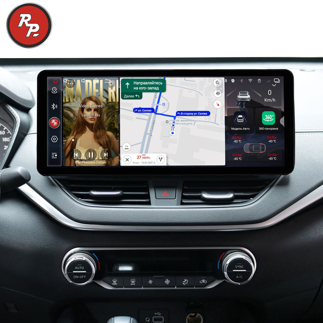 Penhui 16+512GB Crystal Sound 850 Android 14 Car Radio for Nissan Teana 2019-2021 12.3 Inch Screen DVD Player Multimedia