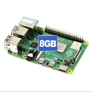 Raspberry Pi 4 Modèle B Original Nouveau avec 2 Go/4 Go/8 Go de RAM Cartes et kits de développement de conversion de données Raspberry Pi