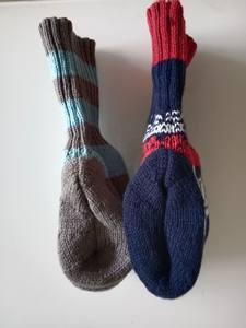 Gants Mitaines en Tricot d'Hiver Personnalisés pour Hommes en Acrylique Uni Longueur Poignet Chaleur Bière pour Fête - Product Image 6