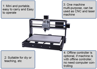 Chine NEJE CNC routeur à bois CNC Pro Kit de gravure au laser pour machine de sculpture sur bois avec contrôle ER11 GRBL