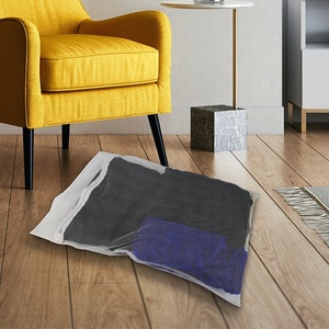 Custom White Polyester <strong>Net</strong> Pouch Zipper Portable Washable Mesh Laundry <strong>Bag</strong> for Washing Machine - Product Image 1