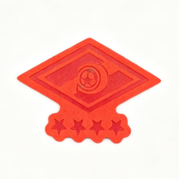 Écussons personnalisés thermocollés avec logo, étiquettes en cuir microfibre écologiques pour vêtements, accessoires de confection à coudre, fabricant OEM