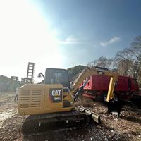 Offre Spéciale Cat machines 306E2 pelles à griffes/bagger d'occasion avec pelle hydraulique rc
