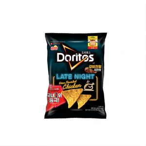 Chips de Maíz Coreanos Horneados Picantes Semiblandos, Snack Exótico Importado, Bolsa a Granel al por Mayor con Fecha de Producción Reciente - Product Image 6