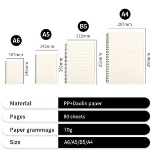 Promotional Notebook Spiral <b>A5</b> Journal Student 80 Pages Paper Grid Notebook for Office - Product Image 2