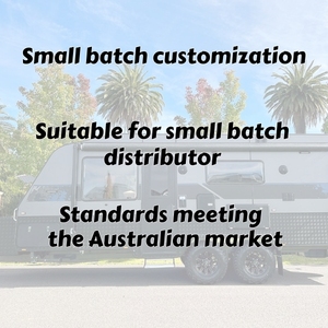 Caravana Todoterreno Australiana Nueva 2026 <span class=keywords><strong>con</strong></span> Techo Elevable para Campamento y Viajes, <span class=keywords><strong>con</strong></span> <span class=keywords><strong>Ducha</strong></span> y Baño - Product Image 2