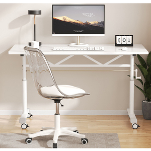 <span class=keywords><strong>Table</strong></span> d'appoint mobile en bois réglable en hauteur, idéale comme bureau d'<span class=keywords><strong>ordinateur</strong></span> ou <span class=keywords><strong>table</strong></span> de chevet pour la maison - Product Image 2