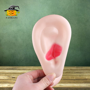 Accesorios de disfraz de orejas de cerdo, accesorio de disfraz de plástico realista para Halloween, broma del Día de los Inocentes - Product Image 4