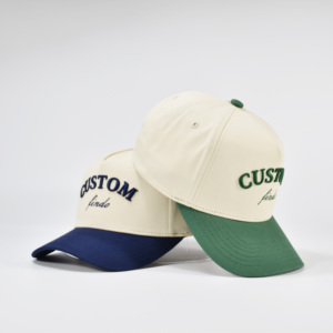 Gorra Deportiva Unisex Personalizada con Logotipo Bordado en 3D, Ajustable, <span class=keywords><strong>de</strong></span> 5 Paneles, Bicolor, Impermeable - Product Image 1