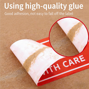 Señales de Advertencia de Seguridad en Inglés para Maquinaria, Etiquetas Adhesivas Impermeables de Papel, Etiquetas de Advertencia de Peligro, Etiquetas Frágiles Personalizables Offset - Product Image 4