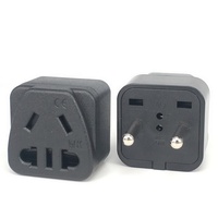 Adaptateur de voyage multifonctionnel universel pour l'Europe, prise électrique CA 4,8 mm, convertisseur de prise de voyage chinoise EU AU 2 broches