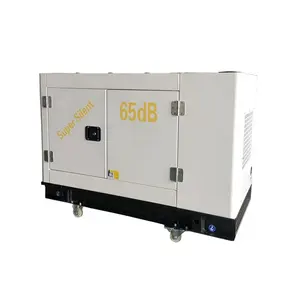 VLAIS 8kW/10kVA 220V/380V/50Hz Three phase Silent diesel generator set fully functional air cooled output stability durable type